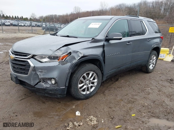 2018 Chevrolet Traverse LT Cloth with VIN 1GNERGKW9JJ108853, listed as a IAAI auction lot 41709938 with 162,873 mi miles. Bid and sale history available at carsss.com. Image 17.