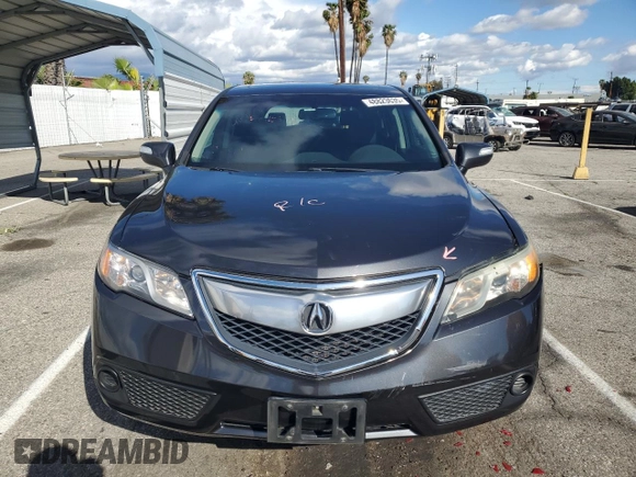 2015 Acura RDX with VIN 5J8TB3H36FL018373, listed as a Copart auction lot 48823635 with 34,428 mi miles and Salvage Title. Bid and sale history available at carsss.com. Image 5.