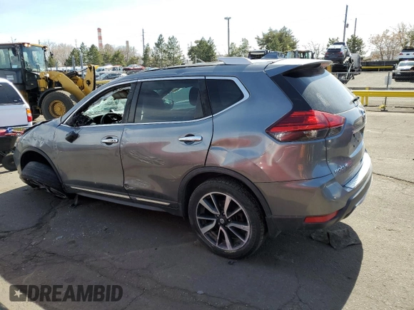 2017 Nissan Rogue SL with VIN 5N1AT2MV2HC774723, listed as a Copart auction lot 48857545 with 205,035 mi miles and Salvage Title. Bid and sale history available at carsss.com. Image 2.