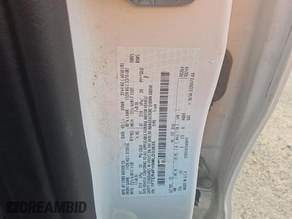 2021 Ford Ranger XL z VIN 1FTER4FH9MLD33835, wystawiony jako Copart lot #59552015 z przebiegiem 150 637 mil mil oraz Czysty tytuł • Clean title. Historia ofert i sprzedaży dostępna na DreamBid. Obrazek 12.
