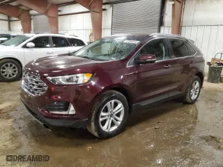 2019 Ford Edge SEL with VIN 2FMPK4J96KBC61370, listed as a Copart auction lot 49096595 with 76,129 mi miles and Clean Title. Bid and sale history available at carsss.com. Image 1.