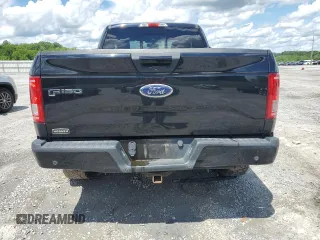 2017 Ford F-150 XL with VIN 1FTFX1EF4HFC57454, listed as a Copart auction lot 57087675 with 127,534 mi miles and Salvage title. Bid and sale history available at DreamBid. Image 6.