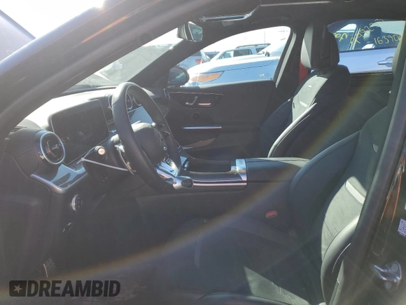 2023 Mercedes-Benz C 43 AMG with VIN W1KAF8HB9PR124626, listed as a Copart auction lot 78932704 with 3,295 mi miles and Salvage Title. Bid and sale history available at DreamBid. Image 7.