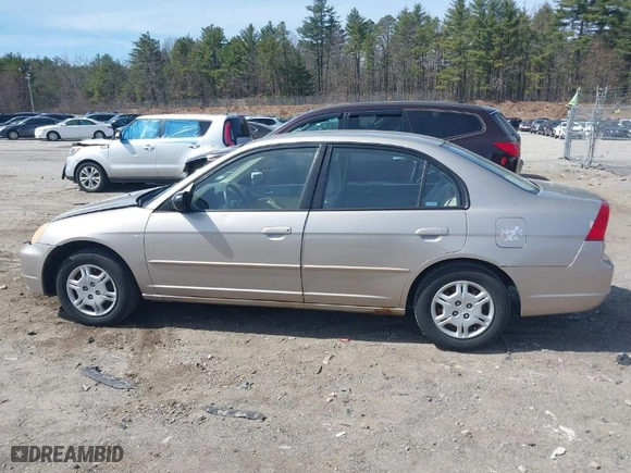 2002 Honda Civic LX with VIN 1HGES16542L069740, listed as a IAAI auction lot 41902478 with 146,627 mi miles. Bid and sale history available at carsss.com. Image 14.