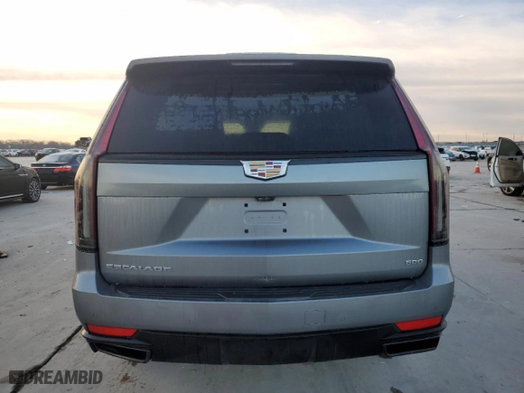 2021 Cadillac Escalade Sport with VIN 1GYS4EKL0MR278460, listed as a Copart auction lot 41460815 with 0 mi miles and Salvage Title. Bid and sale history available at carsss.com. Image 6.