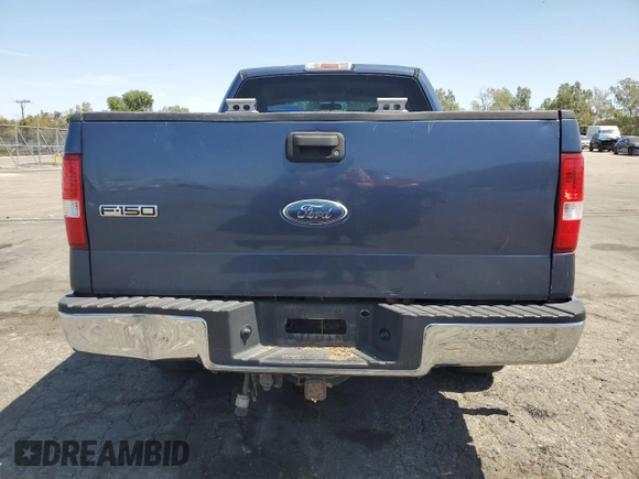 2006 Ford F-150 STX with VIN 1FTRX14W26KC19644, listed as a Copart auction lot 52366805 with 204,046 mi miles and Clean Title. Bid and sale history available at carsss.com. Image 6.