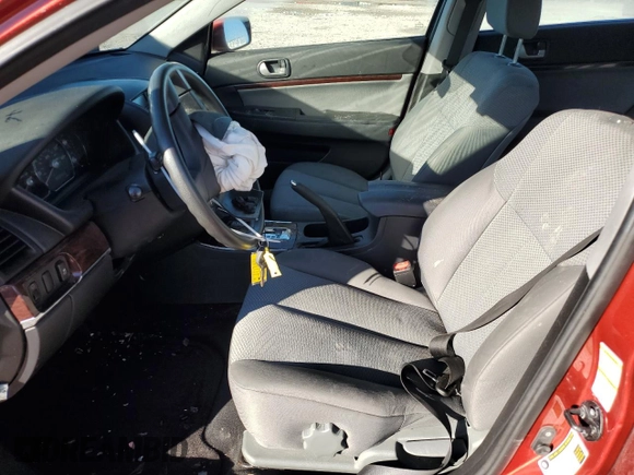 2011 Mitsubishi Galant ES with VIN 4A32B3FF2BE022391, listed as a Copart auction lot 80257984 with 0 mi miles and Salvage Title. Bid and sale history available at carsss.com. Image 7.