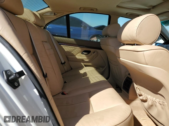 2003 BMW 5 Series 530iA with VIN WBADT63463CK30183, listed as a Copart auction lot 49673635 with 0 mi miles and Non Repairable. Bid and sale history available at carsss.com. Image 10.