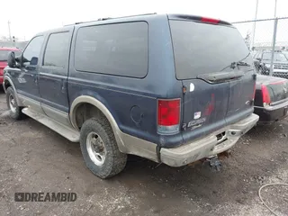 2002 Ford Excursion Limited с VIN 1FMNU43SX2EA77555, выставлен на аукционе IAAI как лот 41526308 с пробегом 274 040 миль миль и . История ставок и продаж доступна на DreamBid. Изображение 3.