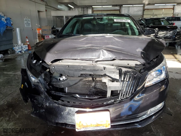 2014 Buick LaCrosse Premium I with VIN 1G4GE5G34EF257174, listed as a Copart auction lot 88580195 with 37,991 mi miles and Salvage Title. Bid and sale history available at carsss.com. Image 5.