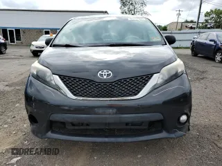 2014 Toyota Sienna SE with VIN 5TDXK3DC7ES425945, listed as a Copart auction lot 63067955 with 173,815 mi miles and Salvage title. Bid and sale history available at DreamBid. Image 5.