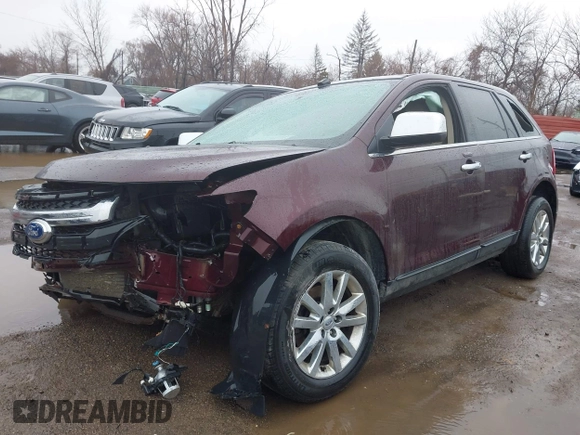 2011 Ford Edge Limited with VIN 2FMDK3KC5BBA60311, listed as a IAAI auction lot 41935540 with 138,631 mi miles. Bid and sale history available at carsss.com. Image 2.