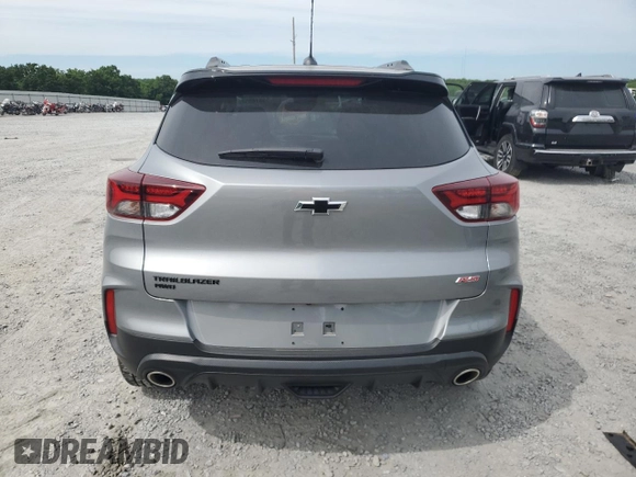 2023 Chevrolet TrailBlazer RS with VIN KL79MUSL9PB170606, listed as a Copart auction lot 56814854 with 16,452 mi miles and Salvage Title. Bid and sale history available at DreamBid. Image 6.
