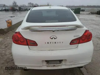 2011 Infiniti G25 x z VIN JN1DV6AR1BM650229, wystawiony jako Copart lot #47320395 z przebiegiem 167 404 mil mil oraz Szkoda całkowita • Salvage title. Historia ofert i sprzedaży dostępna na DreamBid. Obrazek 6.