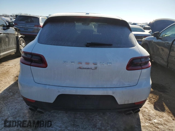 2017 Porsche Macan S z VIN WP1AB2A54HLB10384, wystawiony jako Copart lot #45412045 z przebiegiem 40 708 mil mil oraz Szkoda całkowita • Salvage title. Historia ofert i sprzedaży dostępna na DreamBid. Obrazek 6.