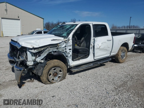 2021 Ram 2500 Big Horn with VIN 3C6UR5DL6MG509091, listed as a Copart auction lot 46130195 with 93,038 mi miles and Salvage title. Bid and sale history available at DreamBid. Image 1.