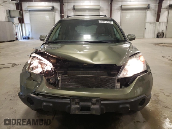 2008 Honda CR-V EX-L with VIN 5J6RE48708L040701, listed as a Copart auction lot 54943455 with 197,714 mi miles and Salvage Title. Bid and sale history available at DreamBid. Image 5.