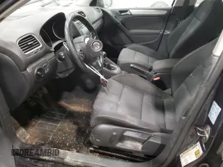 2012 Volkswagen Golf TDI with VIN WVWNM7AJ3CW337760, listed as a Copart auction lot 82486914 with 102,875 mi miles and Salvage title. Bid and sale history available at DreamBid. Image 7.