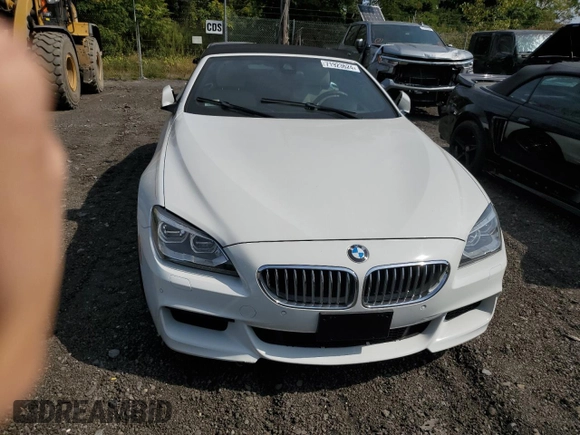 2014 BMW 6 Series 650i with VIN WBAYP9C56ED169396, listed as a Copart auction lot 71923624 with 44,678 mi miles and Clean Title. Bid and sale history available at DreamBid. Image 5.