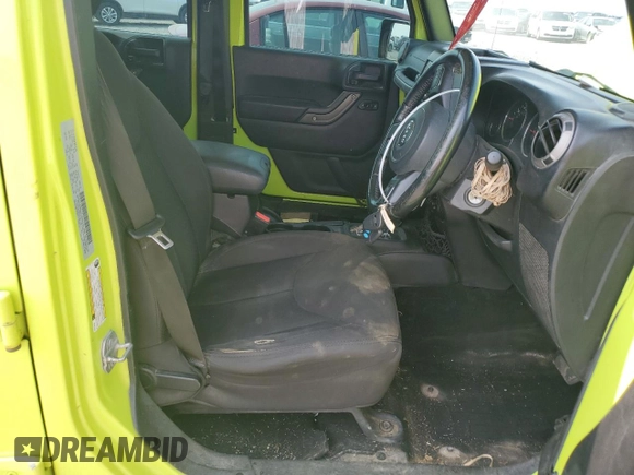 2016 Jeep Wrangler Unlimited Sport RHD with VIN 1C4BJWKG6GL321455, listed as a Copart auction lot 58785665 with 174,553 mi miles and Salvage title. Bid and sale history available at DreamBid. Image 7.