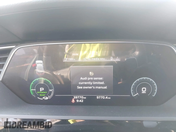 2021 Audi e-tron Premium Plus with VIN WA1LAAGE3MB028896, listed as a IAAI auction lot 41415811 with 39,770 mi miles and . Bid and sale history available at DreamBid. Image 17.