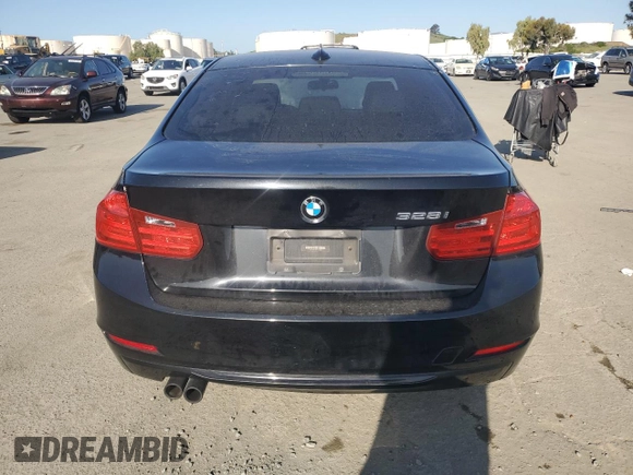 2013 BMW 3 Series 328i with VIN WBA3A5C56DF352000, listed as a Copart auction lot 52206915 with 151,061 mi miles and Salvage title. Bid and sale history available at DreamBid. Image 6.