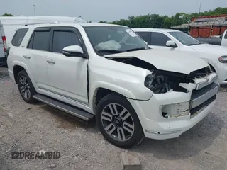 2014 Toyota 4Runner SR5 with VIN JTEZU5JR9E5080751, listed as a IAAI auction lot 42480636 with 106,803 mi miles and . Bid and sale history available at DreamBid. Image 1.
