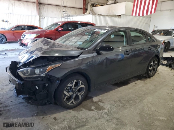 2020 Kia Forte LXS with VIN 3KPF24AD8LE239207, listed as a Copart auction lot 42025495 with 54,196 mi miles and Salvage Title. Bid and sale history available at carsss.com. Image 1.