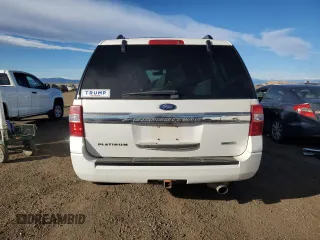 2015 Ford Expedition Max Platinum with VIN 1FMJK1MT4FEF03580, listed as a Copart auction lot 86885804 with 131,269 mi miles and Salvage title. Bid and sale history available at DreamBid. Image 6.