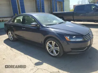 2014 Volkswagen Passat SE with VIN 1VWBT7A32EC048264, listed as a Copart auction lot 53511665 with 170,842 mi miles and Clean title. Bid and sale history available at DreamBid. Image 4.