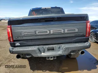 2024 Ford F-150 Raptor with VIN 1FTFW1RG3RFA46852, listed as a Copart auction lot 50419305 with 13,414 mi miles and Salvage Title. Bid and sale history available at DreamBid. Image 6.