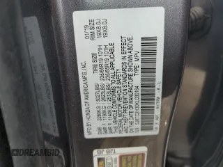 2019 Acura RDX z VIN 5J8TC2H30KL030164, wystawiony jako Copart lot #58538855 z przebiegiem 71 474 mil mil oraz Szkoda całkowita • Salvage title. Historia ofert i sprzedaży dostępna na DreamBid. Obrazek 12.