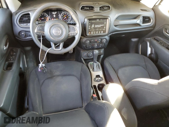 2022 Jeep Renegade Sport with VIN ZACNJDA15NPN73878, listed as a Copart auction lot 43328035 with 54,274 mi miles and Salvage title. Bid and sale history available at DreamBid. Image 8.
