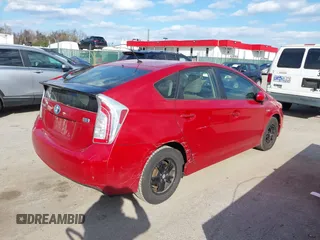 2013 Toyota Prius One with VIN JTDKN3DU0D1639195, listed as a IAAI auction lot 41887377 with 253,934 mi miles and . Bid and sale history available at carsss.com. Image 4.