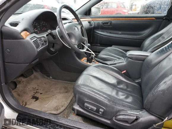 2002 Toyota Solara SE with VIN 2T1CF28P42C593010, listed as a Copart auction lot 50085005 with 214,180 mi miles and Salvage Title. Bid and sale history available at DreamBid. Image 7.
