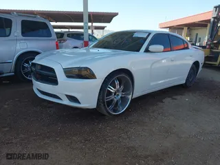 2012 Dodge Charger SE with VIN 2C3CDXBG1CH258360, listed as a IAAI auction lot 41937619 with 127,167 mi miles. Bid and sale history available at carsss.com. Image 2.
