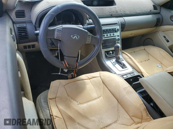 2006 Infiniti G35 Coupe with VIN JNKCV54E46M704512, listed as a Copart auction lot 73932204 with 0 mi miles and Non Repairable. Bid and sale history available at carsss.com. Image 8.