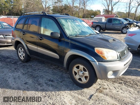 2005 Toyota RAV4 with VIN JTEGD20V250088126, listed as a IAAI auction lot 41601577 with 215,201 mi miles. Bid and sale history available at carsss.com. Image 1.