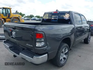 2022 Ram 1500 Big Horn with VIN 1C6SRFFT8NN137742, listed as a IAAI auction lot 42091761 with 38,005 mi miles and . Bid and sale history available at DreamBid. Image 4.