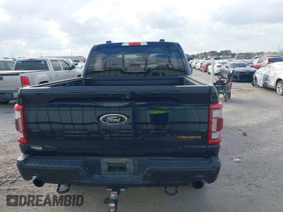 2023 Ford F-150 XL with VIN 1FTEW1E85PFC77839, listed as a IAAI auction lot 41500004 with 26,707 mi miles. Bid and sale history available at carsss.com. Image 16.