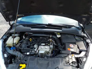 2018 Ford Focus SE z VIN 1FADP3FE0JL284107, wystawiony jako IAAI lot #42815845 z przebiegiem 110 155 mil mil oraz . Historia ofert i sprzedaży dostępna na DreamBid. Obrazek 10.