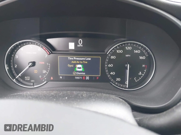 2023 Cadillac XT4 AWD Luxury with VIN 1GYFZBR42PF103973, listed as a IAAI auction lot 41902923 with 70,571 mi miles and . Bid and sale history available at DreamBid. Image 7.
