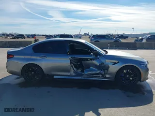2019 BMW M5 with VIN WBSJF0C53KB448064, listed as a IAAI auction lot 41322325 with 47,694 mi miles. Bid and sale history available at carsss.com. Image 13.