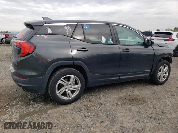 2018 GMC Terrain SLE with VIN 3GKALMEX5JL126355, listed as a Copart auction lot 49701245 with 88,007 mi miles and Salvage Title. Bid and sale history available at carsss.com. Image 3.