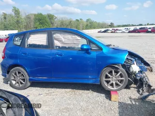 2007 Honda Fit Sport with VIN JHMGD386X7S029838, listed as a IAAI auction lot 41942513 with 141,612 mi miles. Bid and sale history available at carsss.com. Image 13.