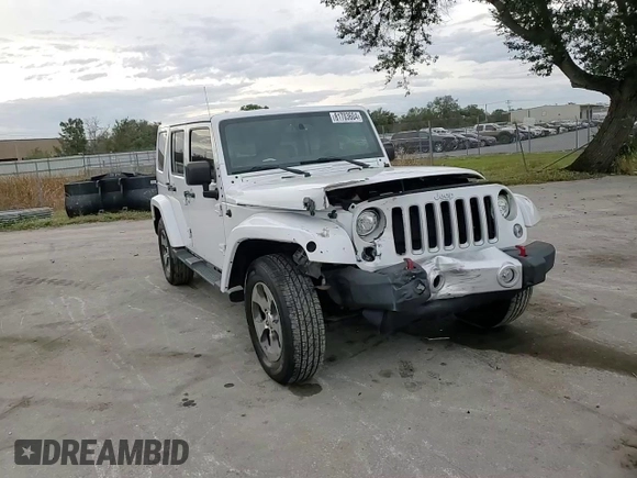 2018 Jeep Wrangler JK Unlimited Sahara with VIN 1C4BJWEG0JL832808, listed as a Copart auction lot 81703604 with 0 mi miles and Non Repairable. Bid and sale history available at carsss.com. Image 12.