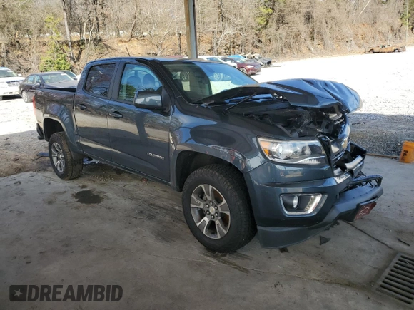 2020 Chevrolet Colorado 2WD Z71 with VIN 1GCGSDEN5L1158451, listed as a Copart auction lot 47039105 with 53,685 mi miles and Salvage title. Bid and sale history available at DreamBid. Image 4.
