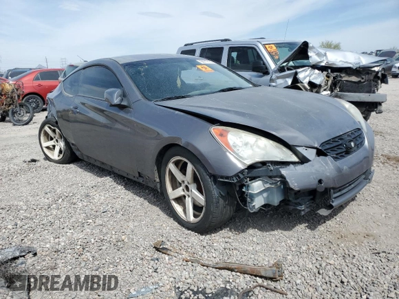 2012 Hyundai Genesis Coupe 2.0T with VIN KMHHT6KD1CU073724, listed as a Copart auction lot 56717155 with 135,332 mi miles and Salvage title. Bid and sale history available at DreamBid. Image 4.