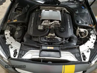 2017 Mercedes-Benz C 63 S AMG with VIN WDDWJ8HB2HF435306, listed as a Copart auction lot 82565744 with 46,587 mi miles and Salvage Title. Bid and sale history available at carsss.com. Image 11.