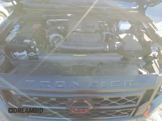 2024 Nissan Frontier SV with VIN 1N6ED1EK0RN607085, listed as a Copart auction lot 79706324 with 8,541 mi miles and Salvage title. Bid and sale history available at DreamBid. Image 11.